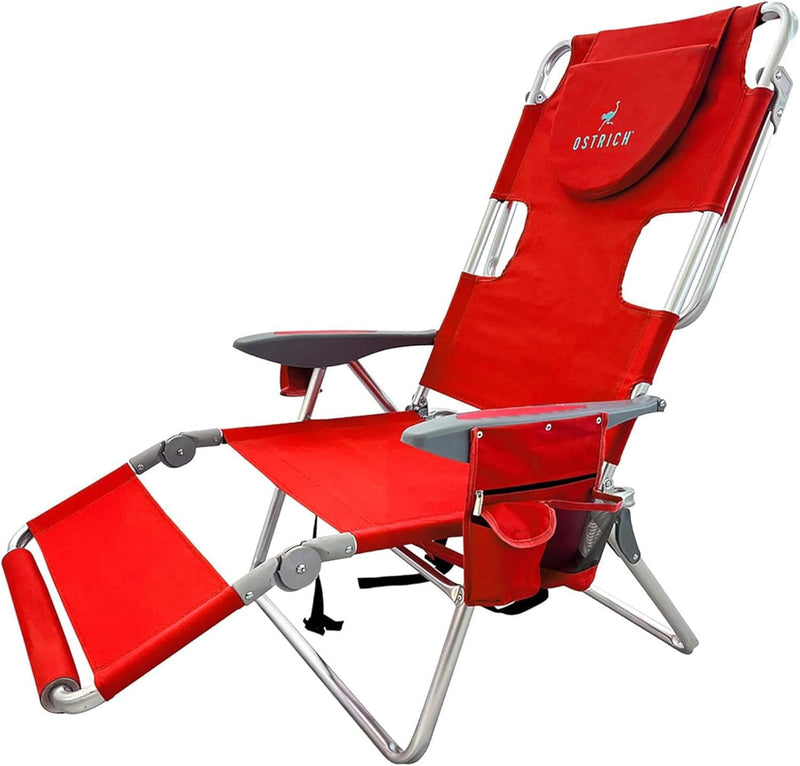 A Ostrich Mochila 3N1 Silla - con bolsa enfriadora