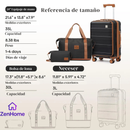 Kit de Viaje IMIOMO – 3 Piezas: Valija 20” + Bolsa de Lona + Neceser