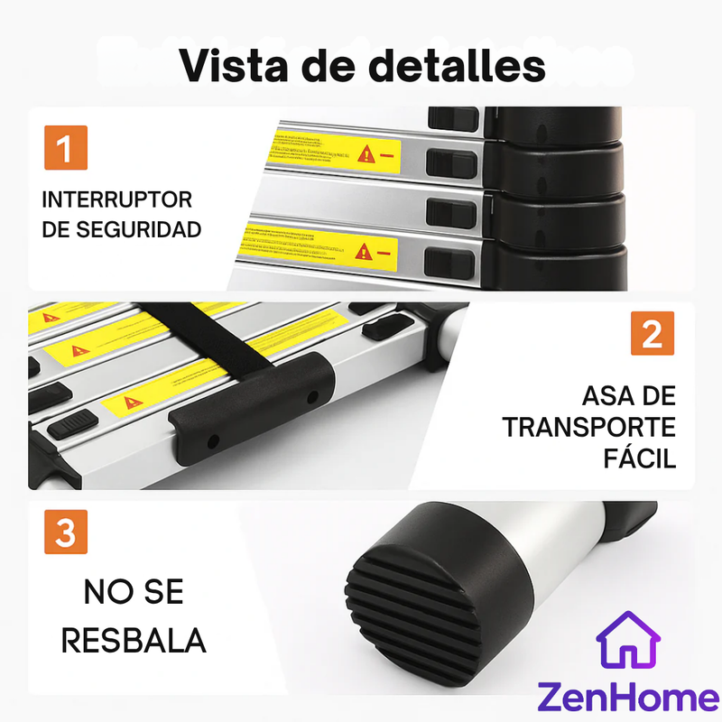 Escalera Telescópica - Zen Home