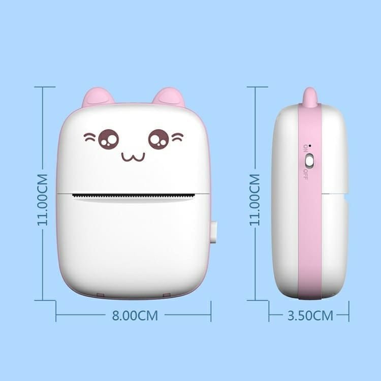 PrintyCat™ Mini Impresora Portátil