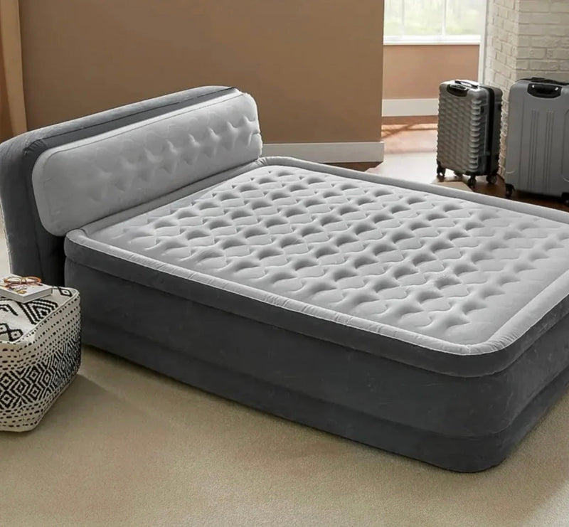 Colchón Inflable + Bomba eléctrica