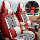 AutoLux™ Funda para Auto en Cuero Legítimo con AirBag + 3 Regalos