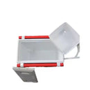 Caja refrigeradora de 28L, mesa y silla portátiles de plástico para pícnic al aire libre con incubadora, mesa móvil plegable para exteriores